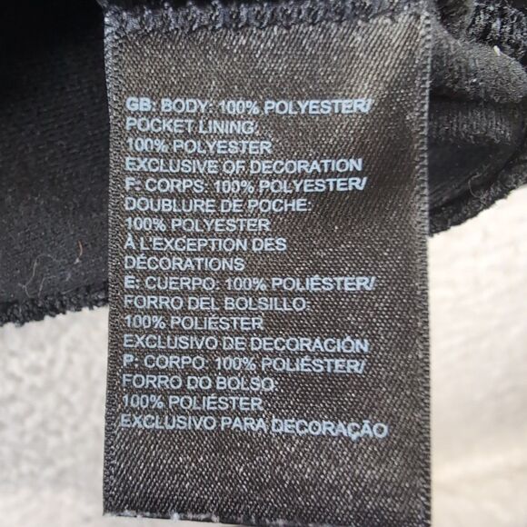 The North Face Tech Full-Zip Fleece Jacket Men’s XL Black LG Logo NF0A3SEW - Picture 8 of 9